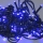 30557 - LED Vánoční venkovní řetěz 100xLED 10m IP44 modrá