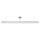 APLED - LED Lustr na lanku LOOK LED/46W/230V 4000K 120 cm stříbrná