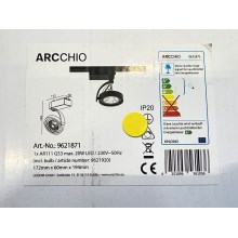 Arcchio - LED Bodové svítidlo do lištového systému RICK AR111 1xG53/13W/230V