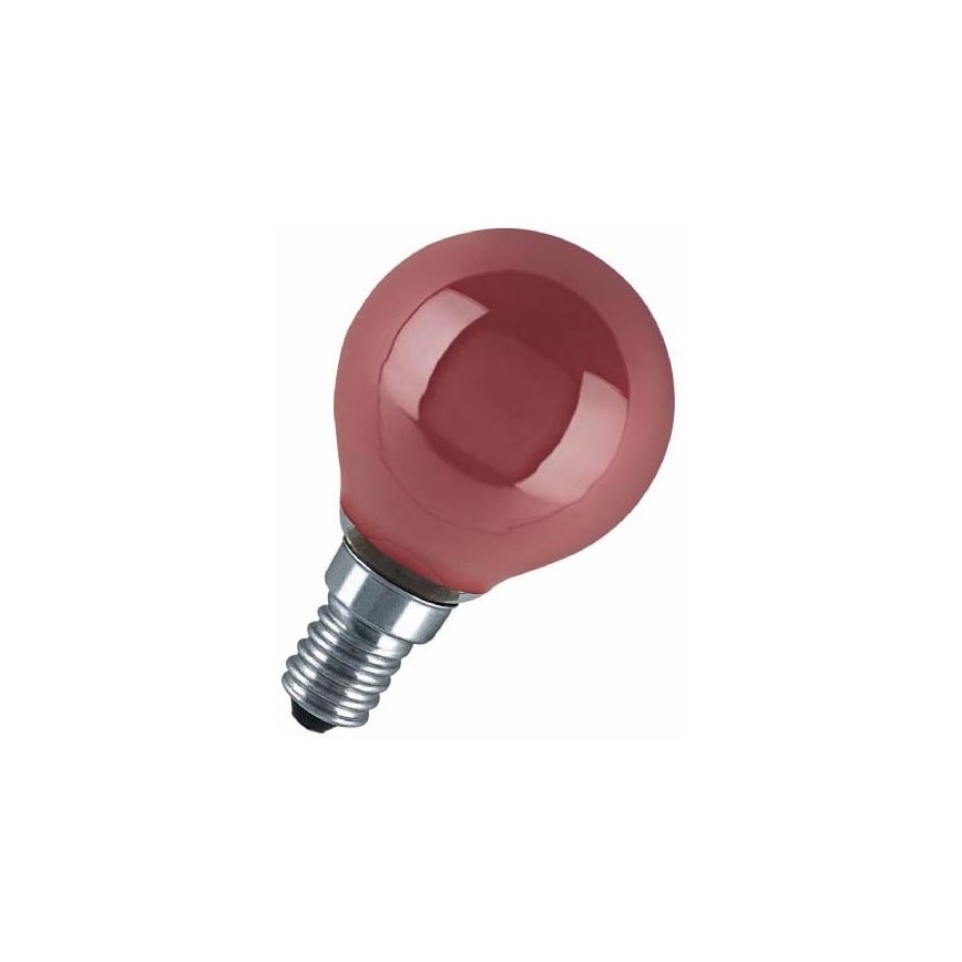 Dekorační žárovka E14/11W DECOR P RED - Osram