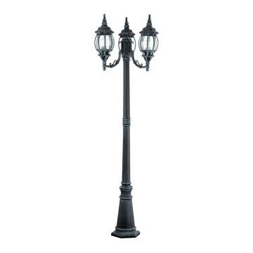 EGLO 4171 - Venkovní lampa OUTDOOR CLASSIC 3xE27/100W černá/zelená EGLO 4171 - Venkovní lampa OUTDOOR CLASSIC 3xE27/100W černá/zelená