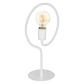 Eglo 43012 - Stolní lampa COTTINGHAM 1xE27/40W/230V bílá