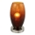 EGLO 88952 - Stolní lampa BATISTA 1xE27/60W hnědá