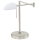 EGLO 91521 - Stolní lampa TAVOLARA matný nikl/opál