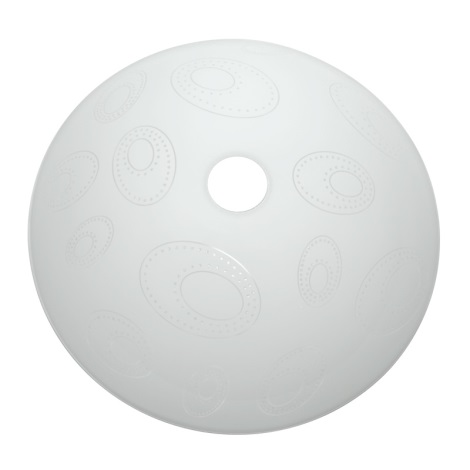 Eglo 93613 - Stínidlo bílé - dekor E27 pr.36 cm