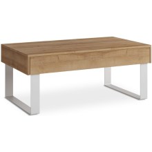 Konferenční stolek PAVO 45x110 cm zlatý dub