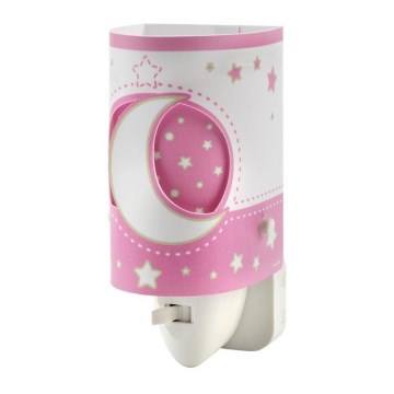 LED Nástěnné dětské svítidlo PINK MOON 1xE14/0,5W LED LED Nástěnné dětské svítidlo PINK MOON 1xE14/0,5W LED