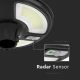 LED Solární pouliční lampa se senzorem LED/7,5W/3,2V 6500K IP65 + dálkové ovládání