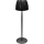 LED Stmívatelná nabíjecí dotyková stolní lampa LED/2,7W/5V 3000/4000/6000K 1800 mAh černá