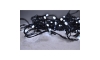LED Vánoční řetěz venkovní 50xLED/8 funkcí 8m IP44 studená bílá