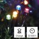 LED Vánoční venkovní řetěz 180xLED/8 módů 23m IP44 multicolor