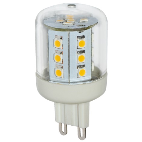 LED žárovka G9/2,6W LED23 SMD teplá bílá 2700K - Greenlux GXLZ128