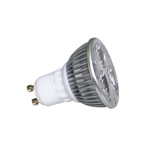 LED žárovka LED POWER GU10/3W  studená bílá 6000-6500K - GXLZ009