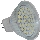 LED Žárovka LED36 SMD GU5,3/MR16/4W/12V WW 2800K - GXLZ103