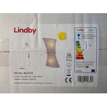 Lindby - Nástěnné svítidlo EBBA 2xE14/4W/230V