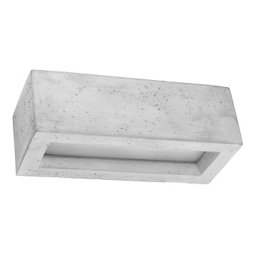Nástěnné svítidlo VEGA 1xE27/60W/230V 30 cm beton