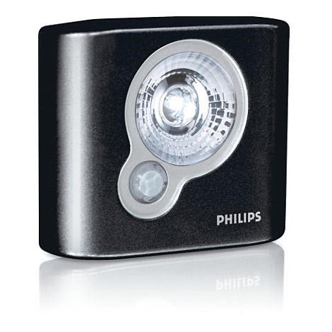 Philips Massive 69141/30/PH - SPOTON LED orientační svítidlo 1x LED/0,5W/AAA baterie