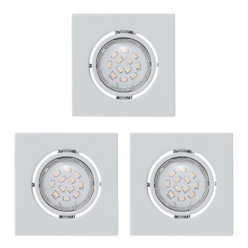 SADA 3x LED podhledové svítidlo 1xGU10/5W/230V IGOA bílá SADA 3x LED podhledové svítidlo 1xGU10/5W/230V IGOA bílá