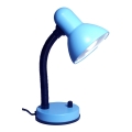 Stmívatelná stolní lampa KADET – S 1xE27/40W modrá