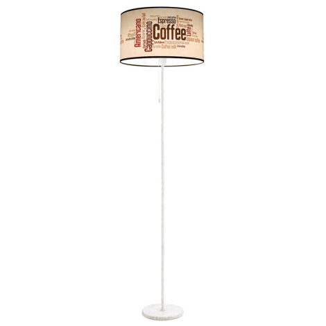 Stojací lampa COFFEE 1xE27/60W/230V