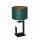 Stolní lampa 1xE27/60W/230V 45 cm zelená/zlatá