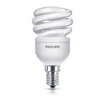 Úsporná žárovka E14/8W/230V PHILIPS ECONOMY TWISTER Úsporná žárovka E14/8W/230V PHILIPS ECONOMY TWISTER