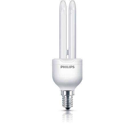 Úsporná žárovka PHILIPS E14/11W/230V 6500K - ECONOMY