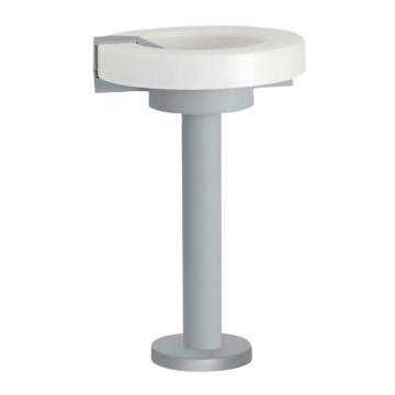 Venkovní lampa ROI 1x2GX13/22W stříbrná / bílá Venkovní lampa ROI 1x2GX13/22W stříbrná / bílá