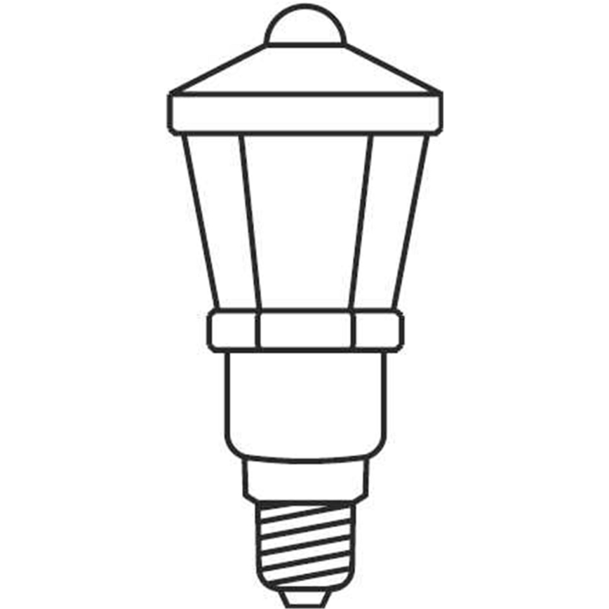  řetěz LUCERNA 12xE10/10,7m teplá bílá, Vyrobeno v ČR
