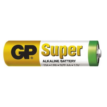 10 ks Alkalická baterie AA GP SUPER 1,5V