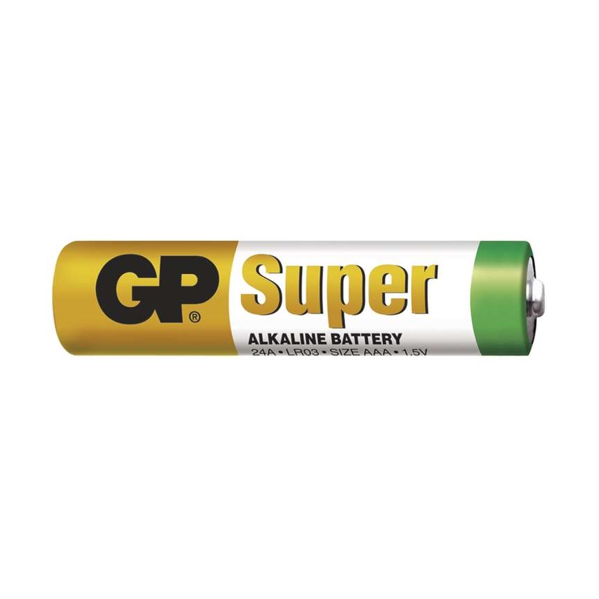 10 ks Alkalická baterie AAA GP SUPER 1,5V