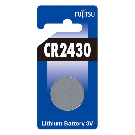 1ks Knoflíková lithiová baterie CR2430 3V