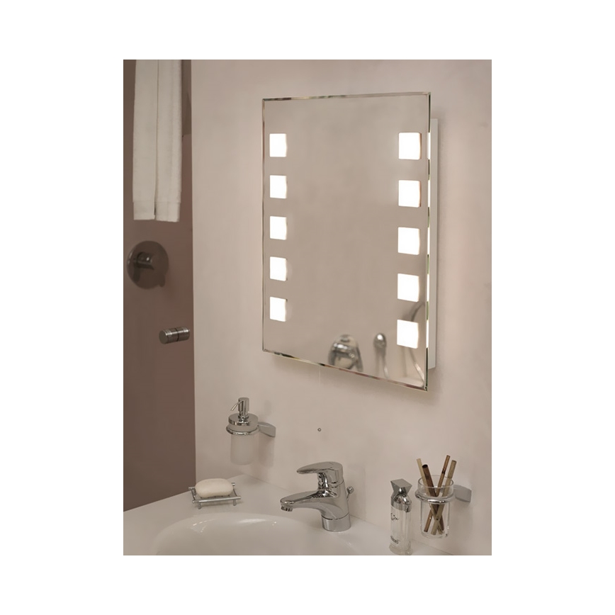 27194 - Zrcadlové osvětlení 10xG4/10W/230V