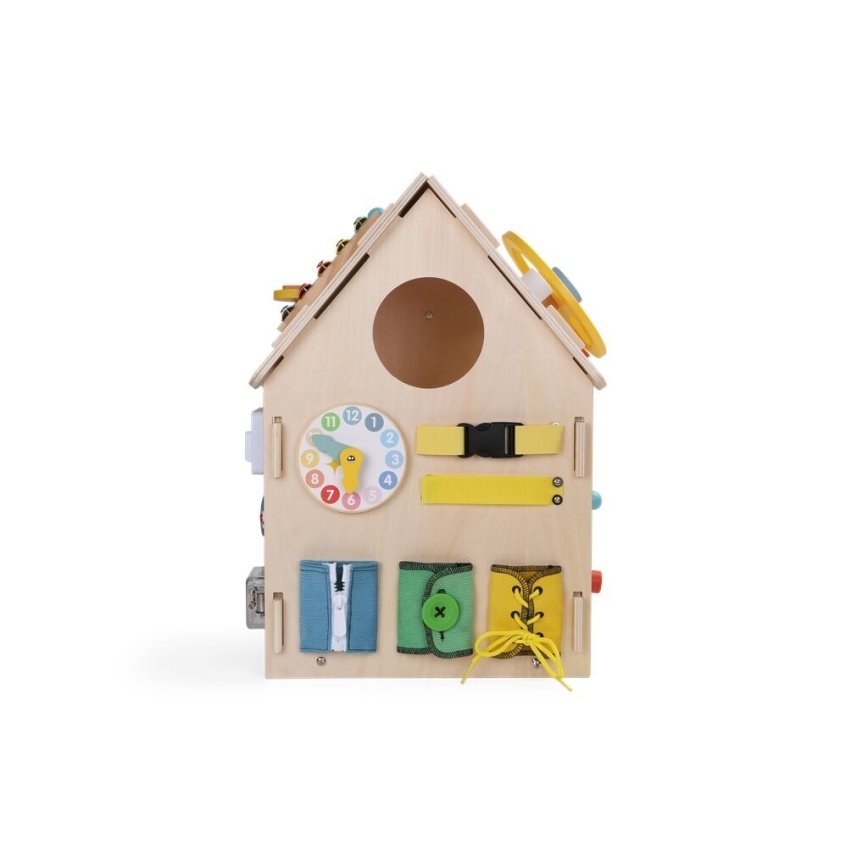 2Kids Toys - Activity board domeček béžová