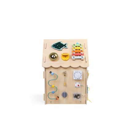 2Kids Toys - Activity board domeček béžová