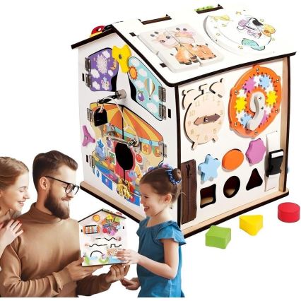 2Kids Toys - Activity board domeček bílá