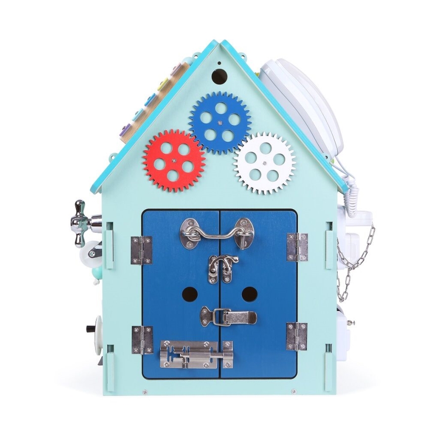 2Kids Toys - Activity board domeček modrá