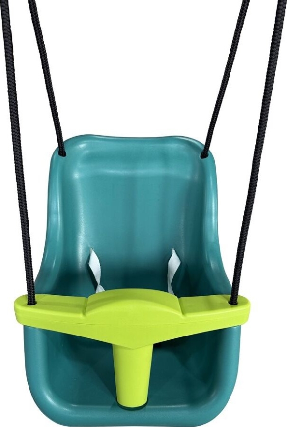 2Kids Toys - Dětská plastová houpačka tyrkysová/zelená