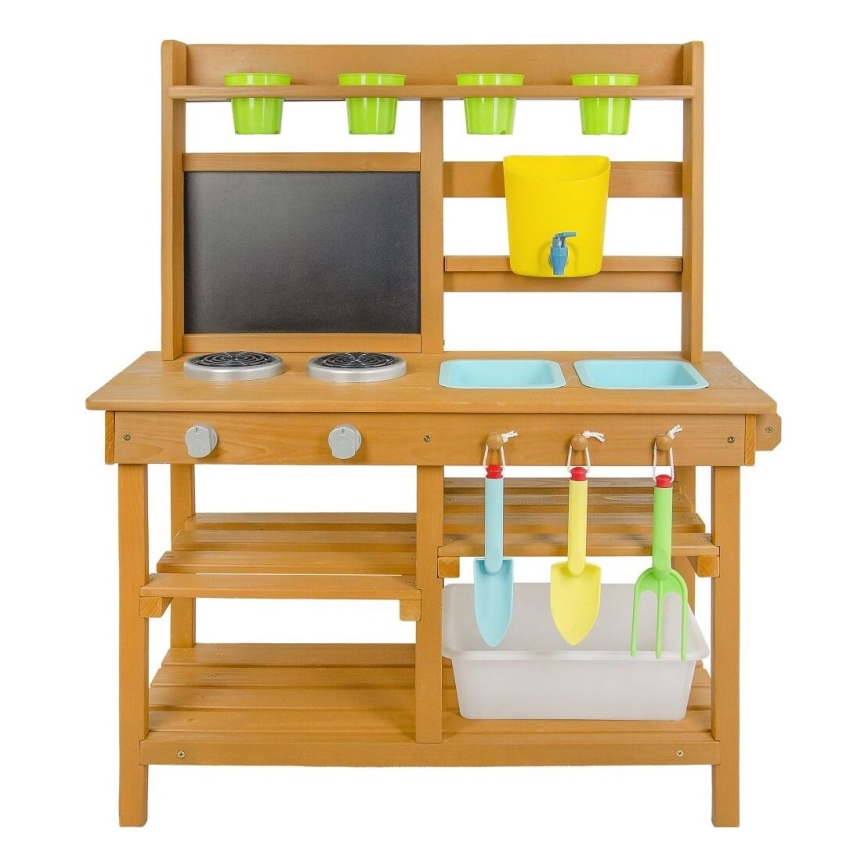 2Kids Toys - Dřevěná zahradní kuchyňka
