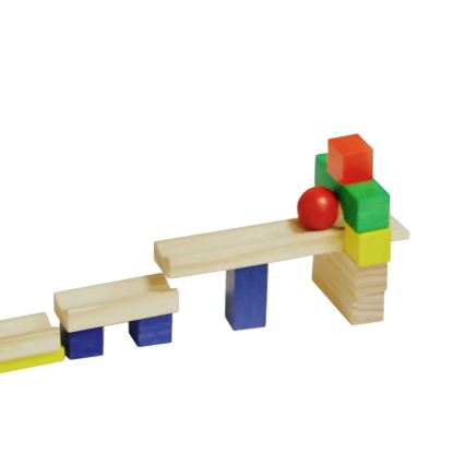 2Kids Toys - Dřevěné domino barevné 800 ks