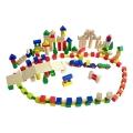 2Kids Toys - Dřevěné kostky barevné 500 ks