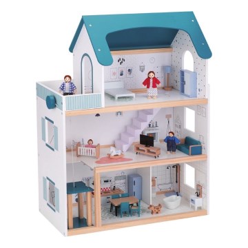 2Kids Toys - Dřevěný domeček pro panenky Barbora