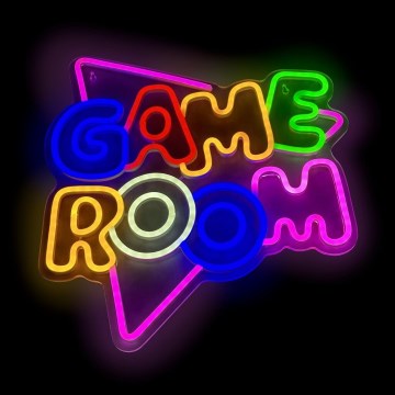 2Kids Toys - LED Neonová nástěnná dekorace LED/5W/USB game room