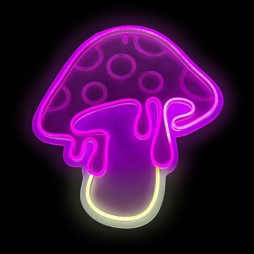 2Kids Toys - LED Neonová nástěnná dekorace LED/5W/USB houba