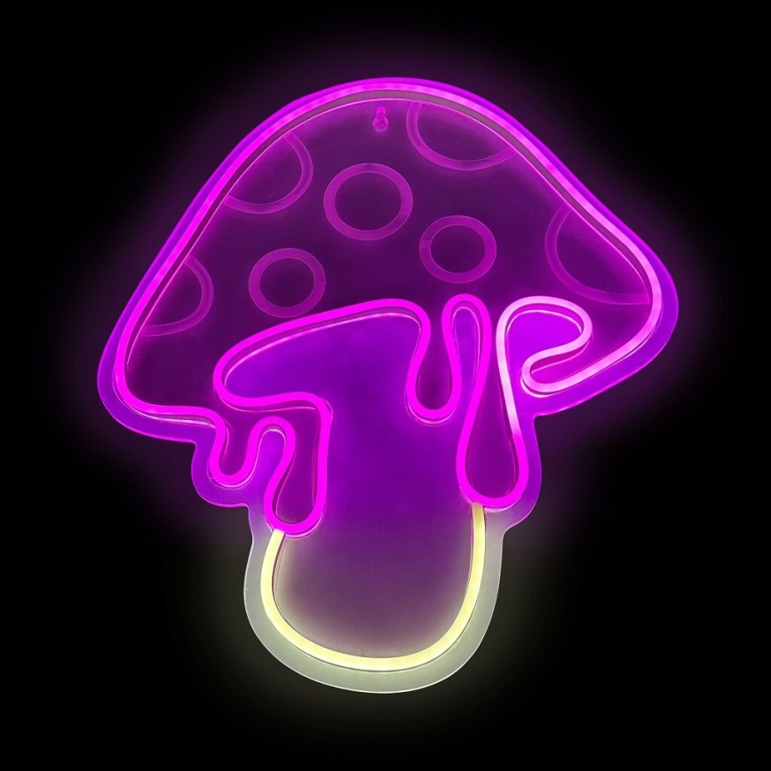 2Kids Toys - LED Neonová nástěnná dekorace LED/5W/USB houba