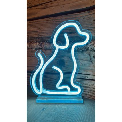 2Kids Toys - LED Neonová stolní dekorace LED/5W/USB pes
