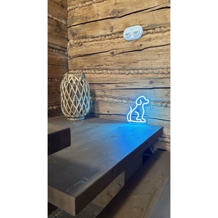 2Kids Toys - LED Neonová stolní dekorace LED/5W/USB pes