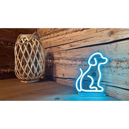 2Kids Toys - LED Neonová stolní dekorace LED/5W/USB pes