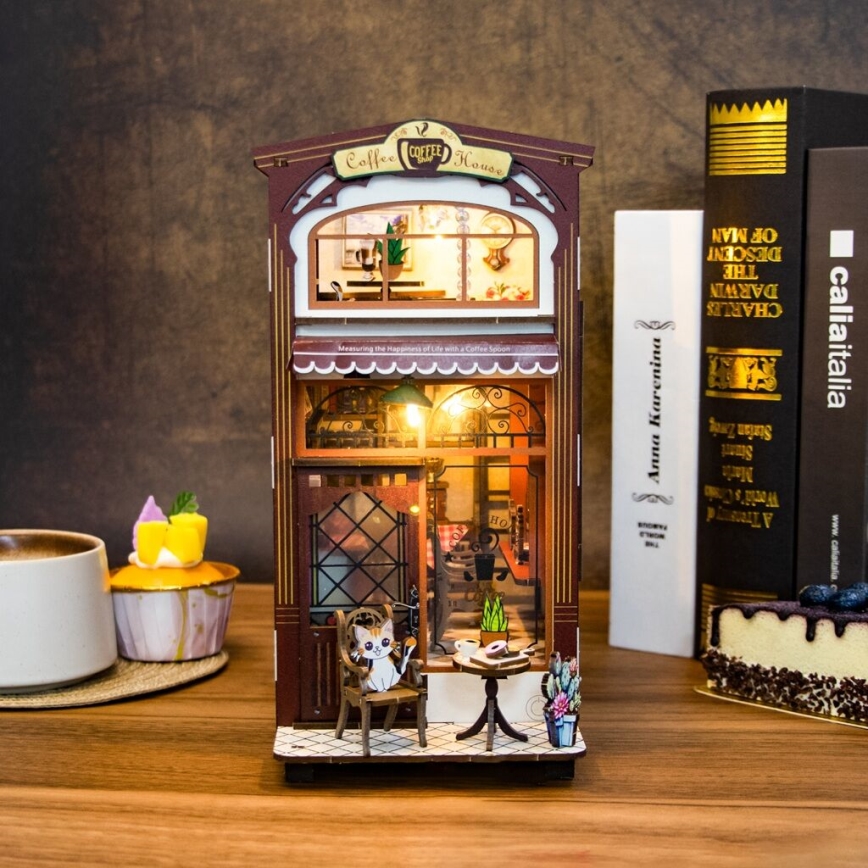 2Kids Toys - LED Zarážka na knihy Kavárna 2xAAA