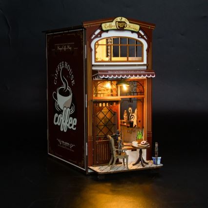 2Kids Toys - LED Zarážka na knihy Kavárna 2xAAA